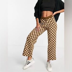 Daisy Street Checkered Women's Pants